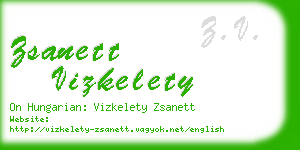 zsanett vizkelety business card